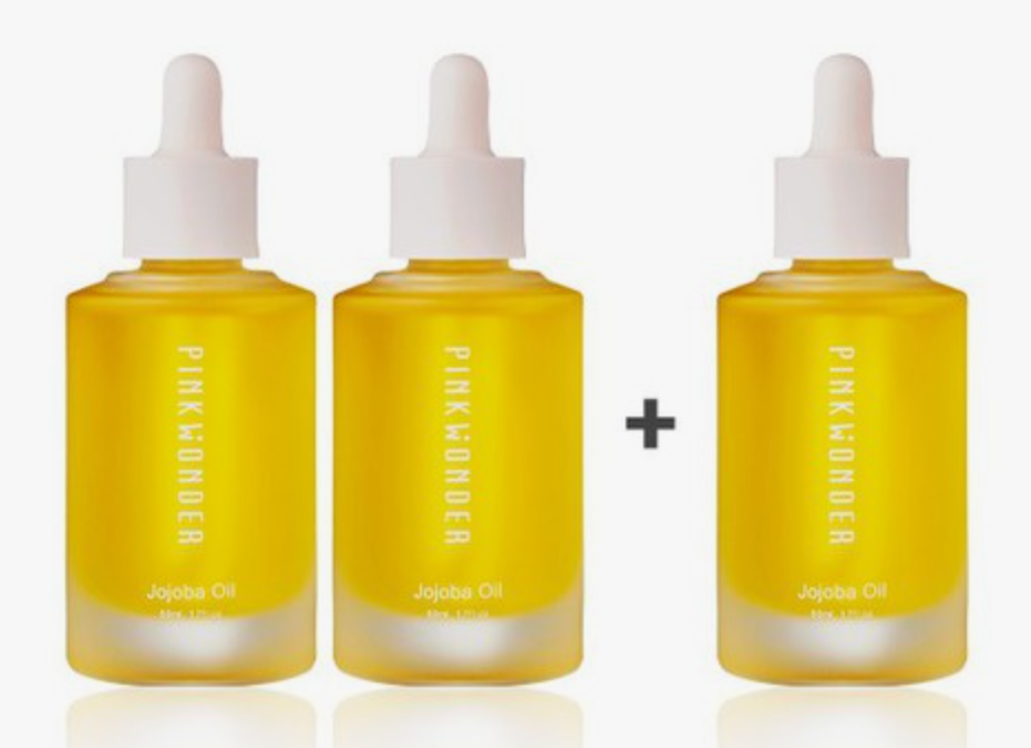Pinkwonder Jojoba Oil 50ml 3ea Moisturizing K-Beauty