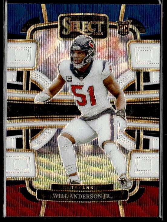 L4,265 - 2023 Select Prizm Tri Color #40 Will Anderson Jr. /259