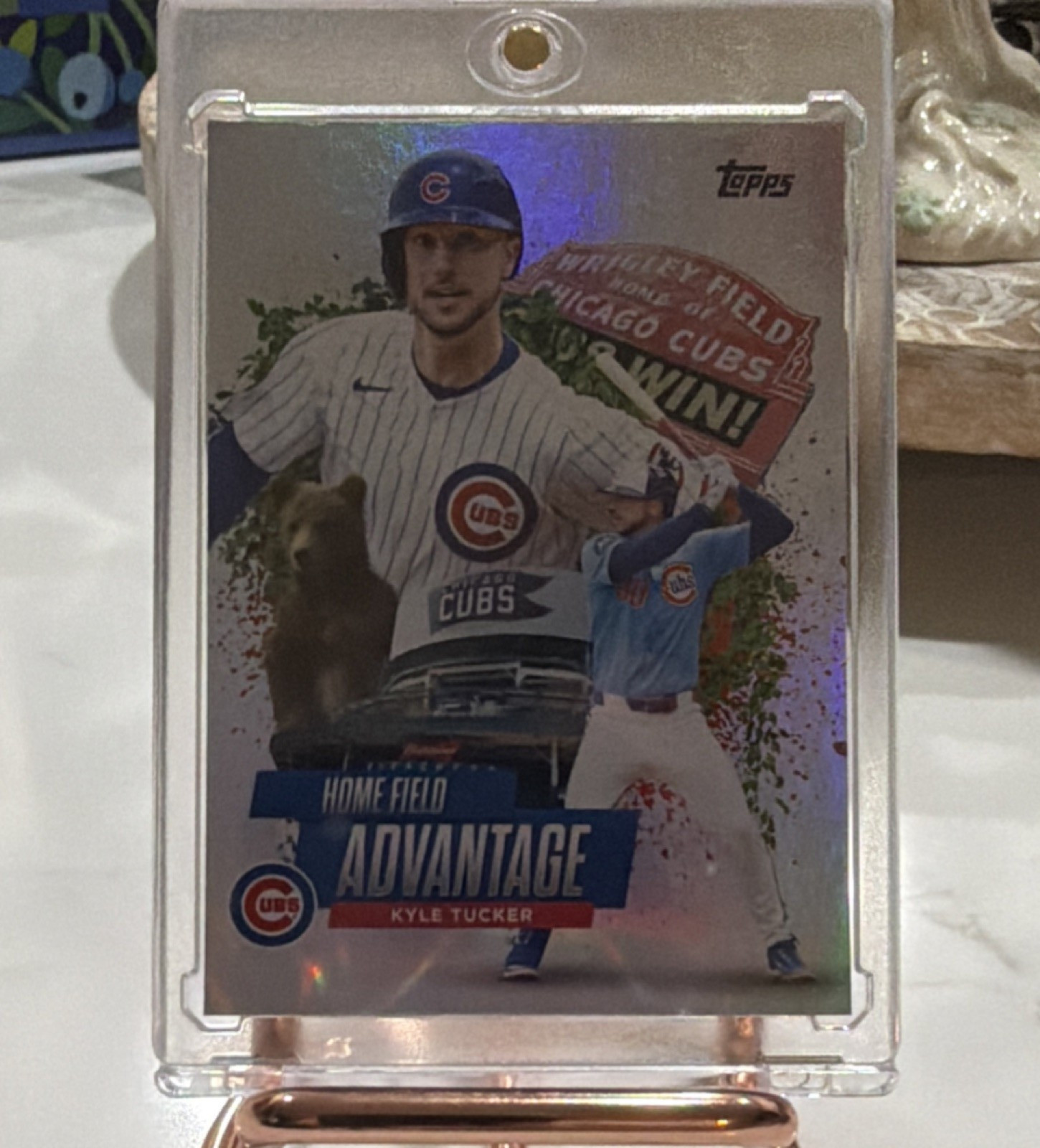 Topps 2025 Chrome Update Home Field Advantage Insert #HA-45 Kyle Tucker Cubs