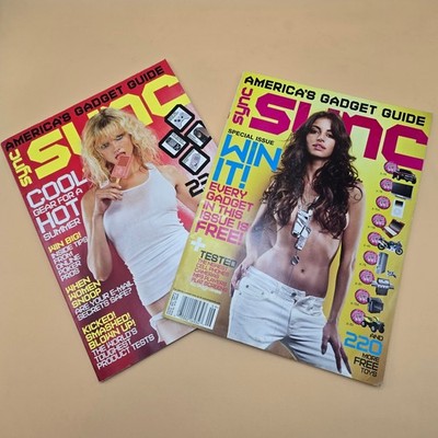 Sync Magazine 2005 Gadget Guide Lot June July Aug Sept Tech Lifestyle 2 Issues