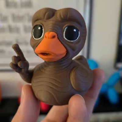 E.T. Duck Jeep duck Extra terrestrial Duck Alien Duck