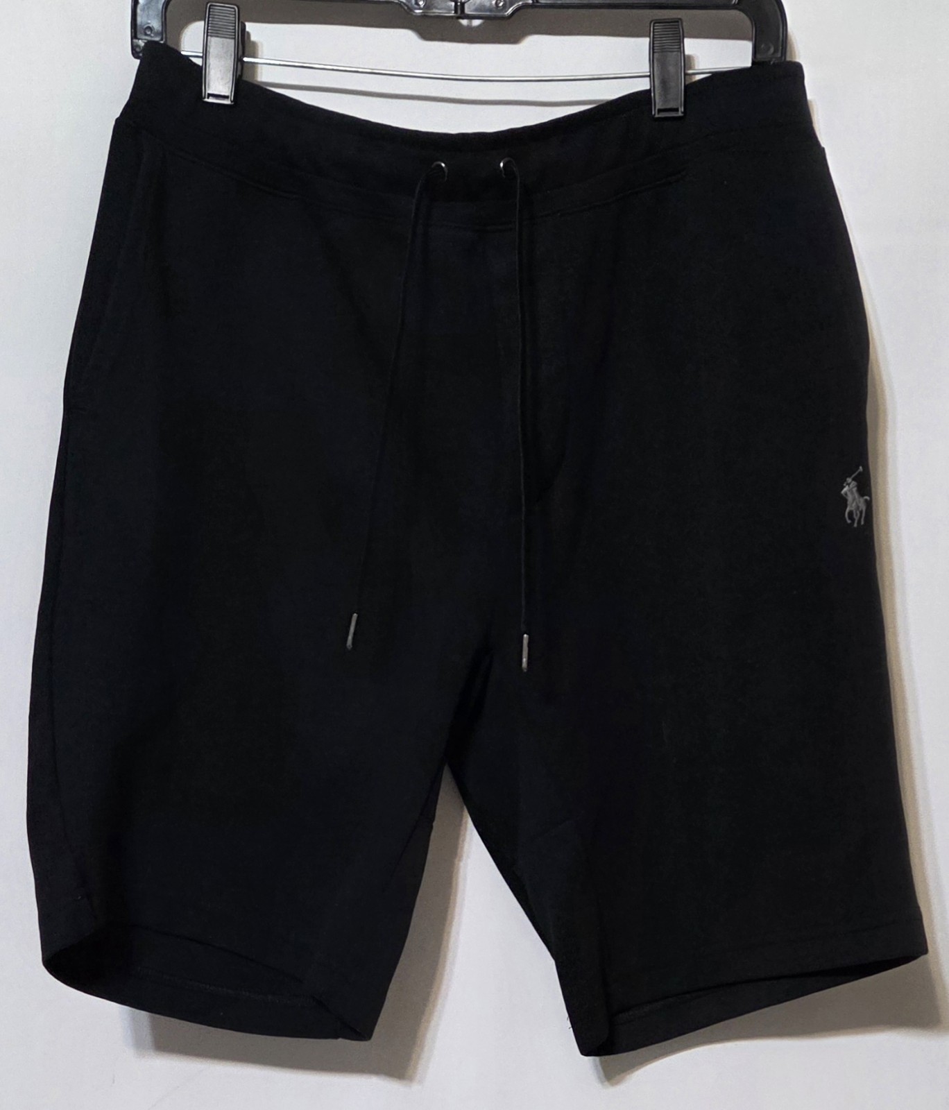 Polo Ralph Lauren Double Knit Performance Sweat Shorts Black Size Small