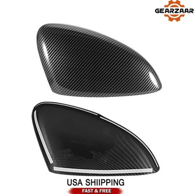 Side Mirror Covers Cap For Honda Accord 2018-2023 Replacement Rear View Pair