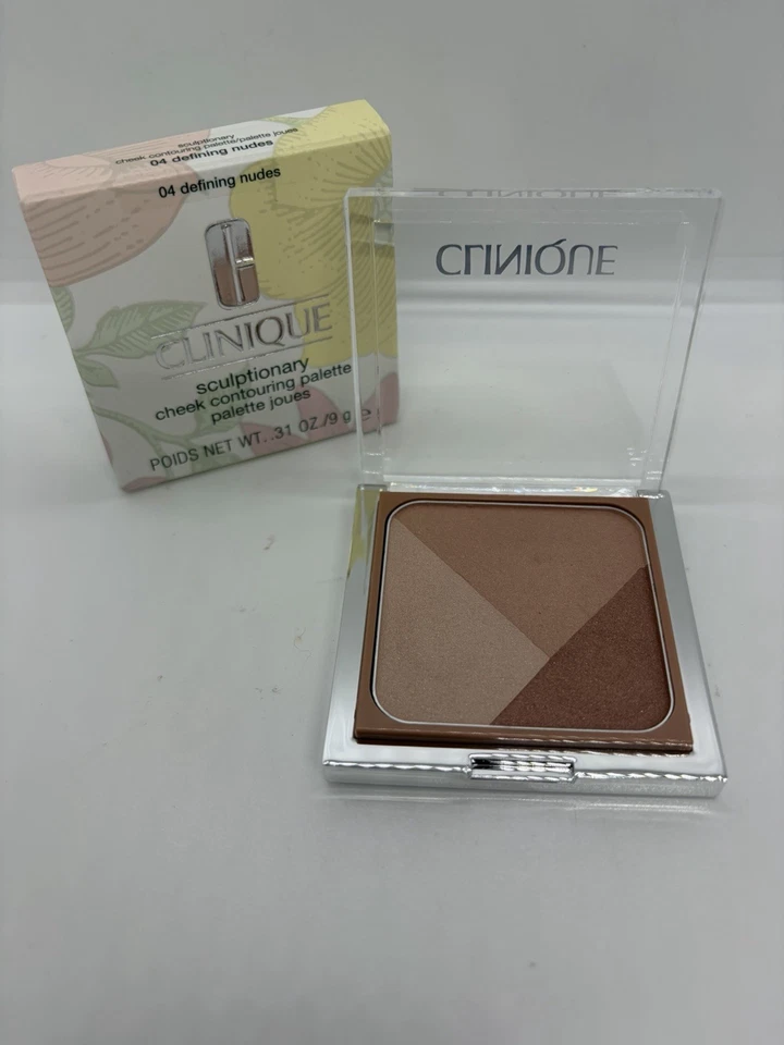 Clinique New Sculptionary Cheek Contouring Defining NUDES Blush Highlighter NIB - Image 4 of 4