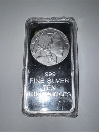 10 oz Silver Indian Buffalo