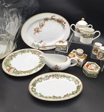 Fitz & Floyd St Nicholas Signed Robert Floyd Japan, You Choose Pieces