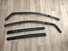 SKODA RAPID SPACEBACK 2012-2020 4-pc Wind Deflectors HEKO Tinted