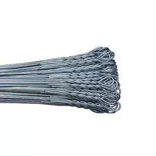Zoro Select 1313G125co Baletie, 13Ga, Steel, Wireties, 13Ft, Pk125,  1313G125co