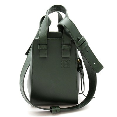 LOEWE hammock bag compact A538H13X02 soft grain calfskin Shoulder Bag vint...