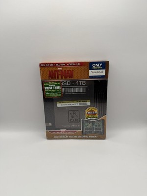 Ant-Man (Blu-ray Disc, 2015, 2-Disc Set, 3D Includes Digital Copy)