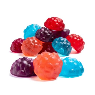 Mixed Gummy Berries Assorted Fruit Flavors   Soft & Chewy Gummy Candy Treat