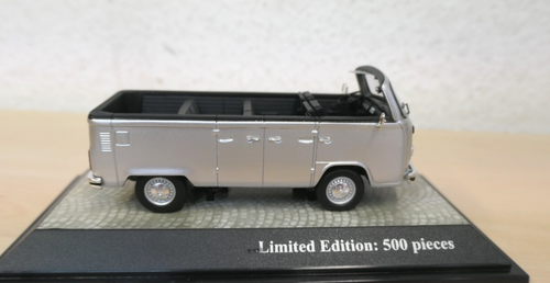 Premium ClassiXXs 1:43 - VW T2b Open Air Bus - argento metallizzato - Foto 5 di 6