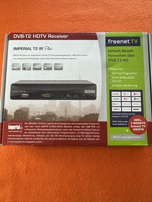 TELESTAR DigitalBox T2 IR Plus DVB-T2-Receiver Freenet TV HDMI SCART USB, NEU