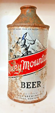 Old ROCKY MOUNTAIN CONE TOP BEER CAN Anaconda, Montana