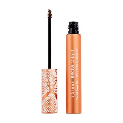 Grande Cosmetics Light GrandeBrow 2-In-1 Tinted Brow Gel + Brow Enhancing Serum
