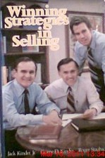 WINNING STRATEGIES IN SELLING By Jack Kinder - Hardcover *Excellent Condition*