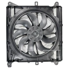 TYC 625410 Dual Radiator & Condenser Cooling Fan Assembly Heavy Duty New