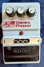 Vintage DOD FX20-B Stereo Phaser Guitar Effect Foot Pedal USA Tested
