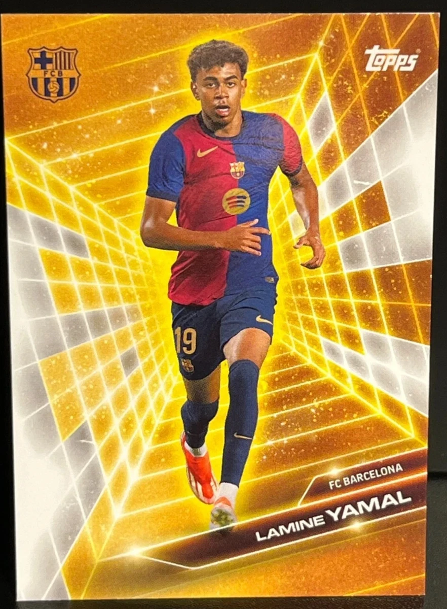2024-25 Topps FC Barcelona Fan Set - Lamine Yamal #GF-4 for sale