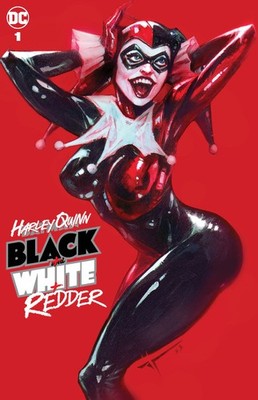 HARLEY QUINN BLACK WHITE REDDER #1 NM IVAN TAO EXCLUSIVE VARIANT 2023 DC COMICS