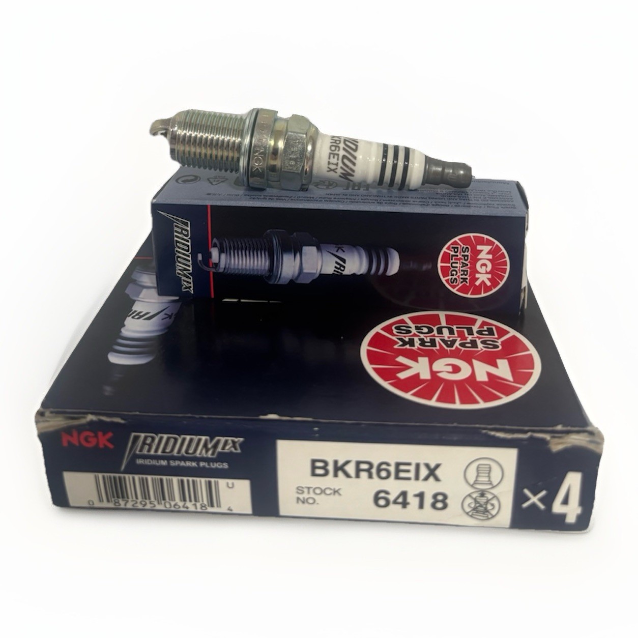 4 Pack Genuine NGK 6418 Iridium IX Spark Plugs BKR6EIX for BMW Audi VW Porsche