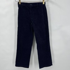 Hartstrings Navy Blue Corduroy Adjustable Pants Boys Unisex Size 7 NWT