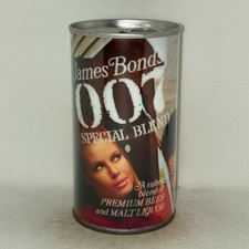 James Bond 007 REPLICA / NOVELTY beer can, NB594, paper label