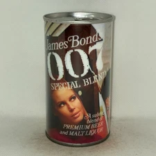 James Bond 007 REPLICA / NOVELTY beer can, NB594, paper label