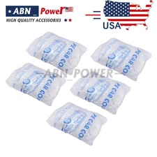 5 PACK Clear Plastic Disposable Car Cover Temporary Universal Rain Dust Garage