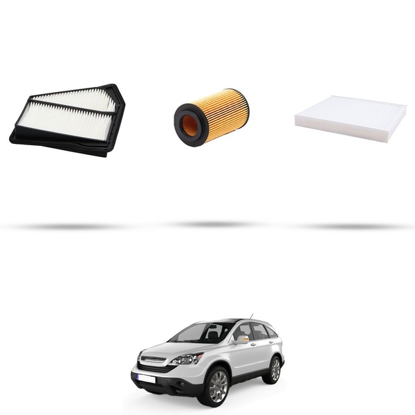 Hoffcar Wartungskit - 3 Filter FüR Honda CR-V III 2.2 110KW Ab 2009-image