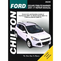 Ford Escape Mercury Mariner 2001-2017 Us-Modell Usa Werkstatthandbuch Chilton