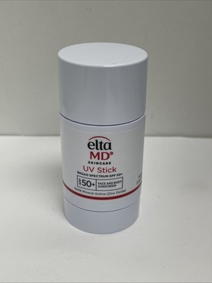 EltaMD UV Stick Broad Spectrum SPF 50+ Face and Body Sunscreen 1.3 oz 07/26