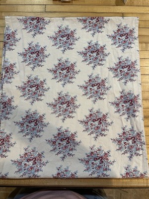 April Cornell Runner Aqua Cottage Rose 81x17 