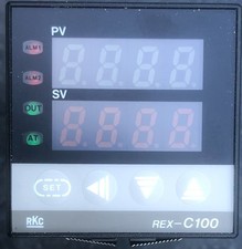 Temperaturregler  48x48mm, REX-C100 Industriequalität/230VAC