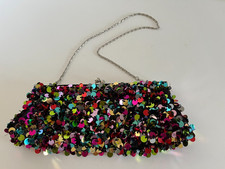 CATO Beautiful Colorful Sequin Shoulder Bag o...