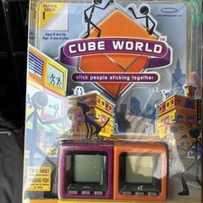 SEALED Radica Cube World Series 1 Scoop and Slim Set Mattel 2007 Electronic Game