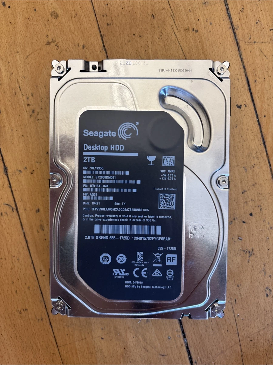 Seagate Barracuda St2000dm001 2tb for sale | eBay