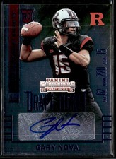 2015 Panini Contenders Draft Picks Gary Nova College Draft Ticket Blue Foil HSC