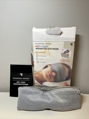 Sharper Image Hot and Cold Weighted Eye Mask