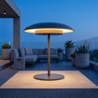 Akku Tischlampe Led Touch Dimmer Tragbar IP44 3000 K Anthrazit AußEn Leuchte