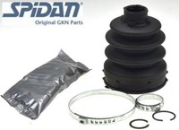 Spidan 25840 Faltenbalgsatz FüR Antriebswelle Achsmanschette Set Satz
