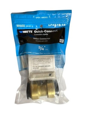 12-pack 3/4'' push to connect coupling WATTS SharkBite Type LF4715-14