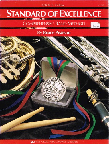 Standard of Excellence - Eb Tuba - Book 1 Second Edition - Comprehensive Band..