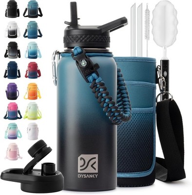 Vasos Termicos Frio Y Caliente Con Tapa 32 Oz Acero Inoxidable Prueba De Fugas..