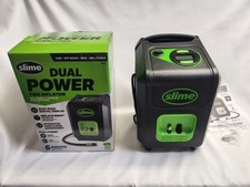 New In Box Slime 40052 Dual Power Tire Inflator Works For Everything Great Deal