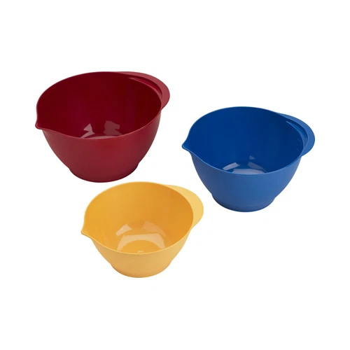 GoodCook 11620 3 piezas Juego de cuencos mezcladores de plástico - Cantidad 1 Foto 2 de 3