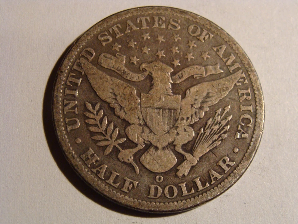 1896-O Barber Silver Half Dollar - Image 2 of 2
