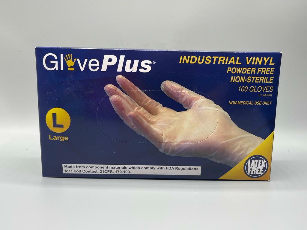 AMMEX GlovePlus Latex-Free Gloves Box of 100 Gloves