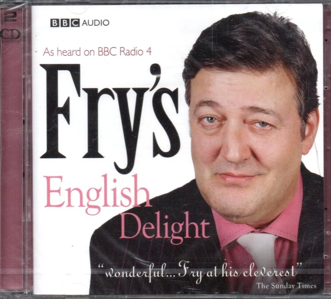 FRY'S ENGLISH DELIGHT - Stephen Fry - 2xCD Audiobook *NEW & SEALED*