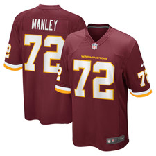 Men's #72 Dexter Manley Burgundy Retired Player All Stitched Jersey